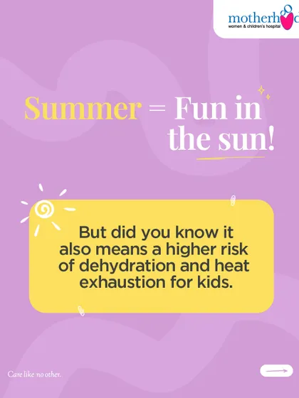 Summer means fun in the sun, but it also brings a higher risk of dehydration and heat exhaustion for active kids. It's important for parents to be aware of the signs and ensure their children are drinking enough fluids.