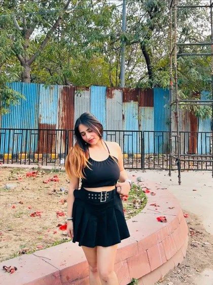 A final shot of the versatile black skater dress. This is a staple piece that can be styled in so many ways.