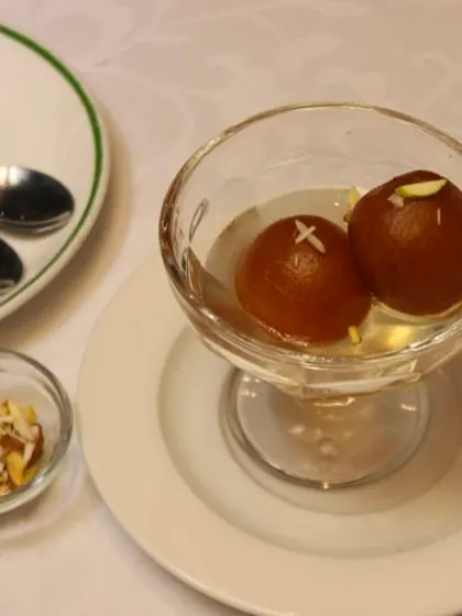 Savour the melt-in-your-mouth delight of Gulab Jamun, an irresistible treat waiting for you.