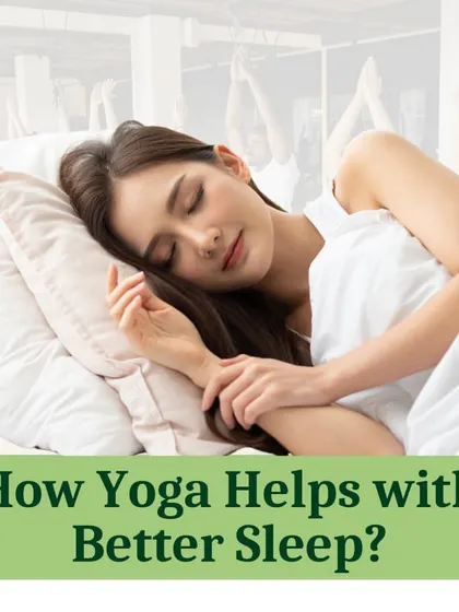 Wondering how yoga can help with sleep? It calms the nervous system, relieves physical tension, and promotes deep relaxation, making it easier to fall asleep and wake up refreshed.