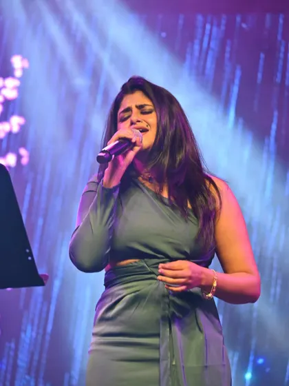 Pouring all my emotion into a song. These are the moments that connect us with the audience on a deeper level.