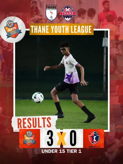 A solid 3-0 victory for our U15 boys in the Thane Youth League. Their energy and focus on the field made us proud.
