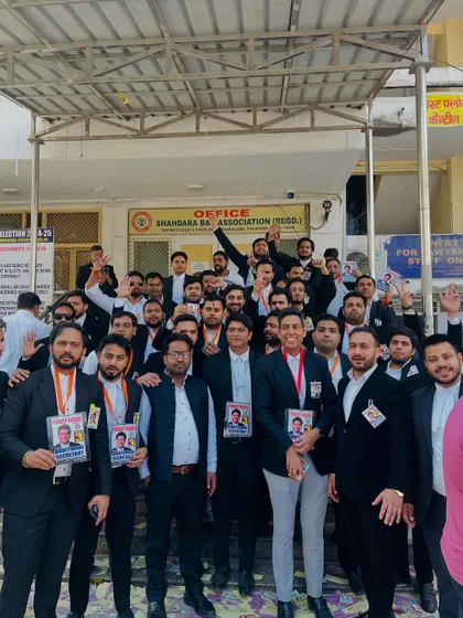 Campaigning for a candidate for the post of Additional Secretary. We stand together to elect leaders who will work for the betterment of the bar.