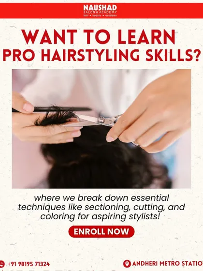 Want to learn pro hairstyling skills? We break down essential techniques like sectioning, cutting, and coloring for aspiring stylists. Enroll now to start your journey.