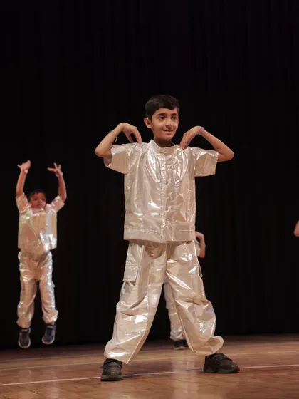 Look at that jump! The energy and athleticism of our young dancers is incredible.