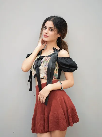 A classic modeling pose that is a staple for any fashion portfolio.