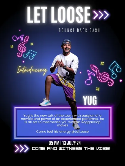 My official trainer reveal for the "Let Loose" event. I was so excited to bring my powerful ReggaeHop moves to the stage.