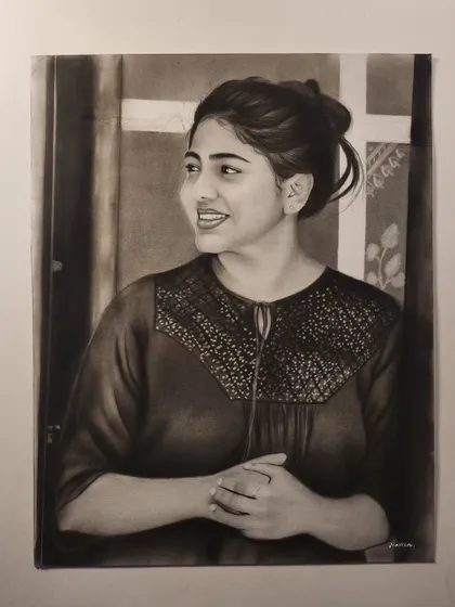 Another view of the same portrait.