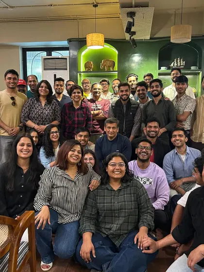 A happy group photo from our event in Jaipur, where we discussed the role of water in brewing. We love collaborating with local coffee communities.