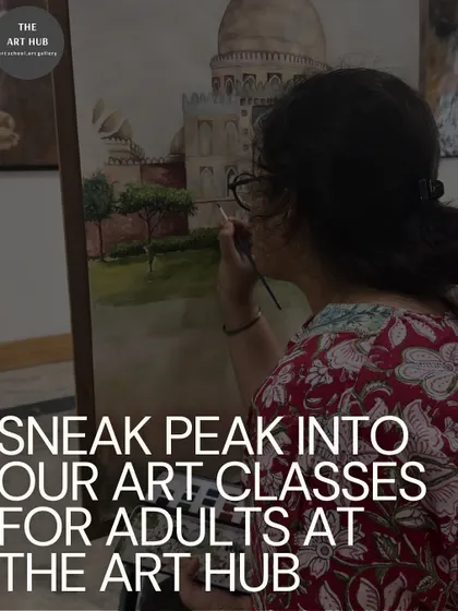 Here is a sneak peek into my art classes for adults, where students learn to paint historical architecture, like this beautiful monument, in a supportive setting.
