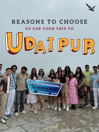 Wondering why you should choose us for your Udaipur trip? We offer a complete package with a fun, like-minded group that feels like family.