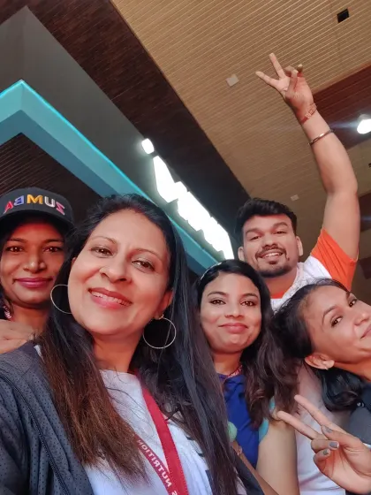 A happy selfie with my ZIN friends at the FNSI expo. We support and inspire each other, and that sense of community is what makes our work so rewarding.