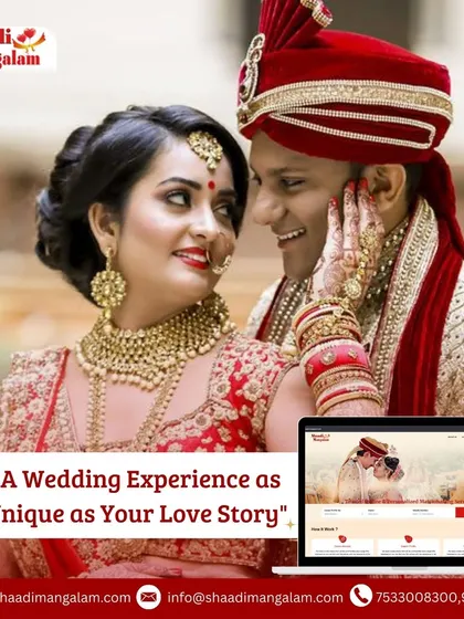 A wedding experience should be as unique as your love story. This couple's radiant smiles reflect a perfectly matched partnership.