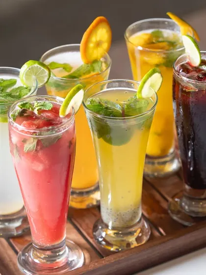 Choose your pick to beat the heat this summer. Explore our range of refreshing mojitos, coolers, and smoothies.