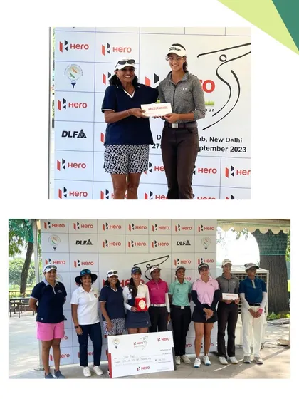 Congratulations to Lavanya on her performance at the Hero Women's Pro Golf Tour. It's a testament to her hard work and the support of her team.