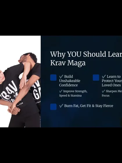 Why should you learn Krav Maga? To build unshakable confidence, improve your fitness, and learn to protect yourself and your loved ones.