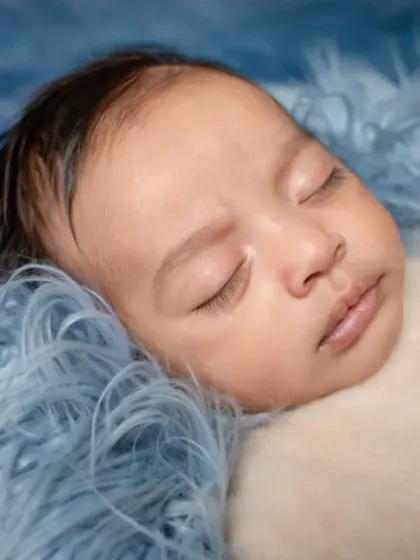 Sleeping through milestones like a pro. Every newborn session is a chance to freeze these fleeting, precious moments.