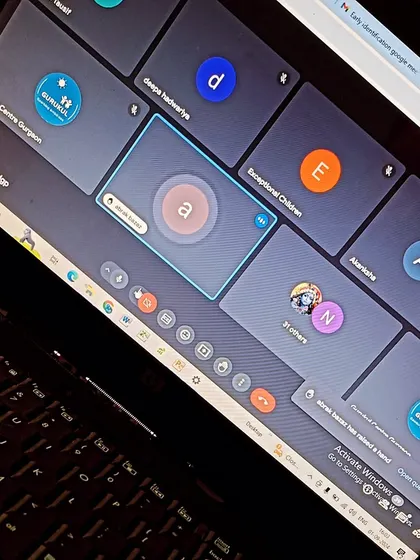 A glimpse into our virtual team meetings. Our staff from different centers connect online to share insights, discuss cases, and ensure a consistent, high-quality approach across all our locations.