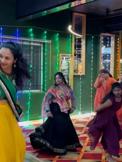 The swirl of lehengas on the dance floor. I help coordinate outfits and formations to make your sangeet performance visually stunning.