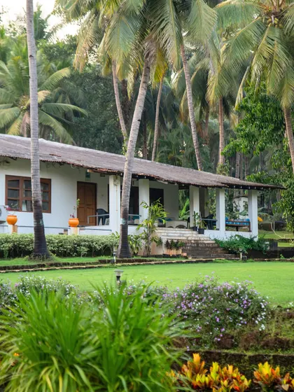 The residential facilities at our Goa camp. We provide a comfortable and professional environment so you can focus entirely on your training, nutrition, and rest.