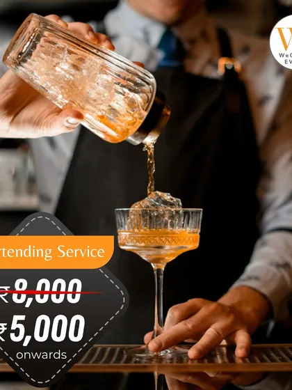 I offer professional Bartending Services for any event. My packages start from ₹5,000, ensuring your guests enjoy expertly crafted drinks throughout the celebration.