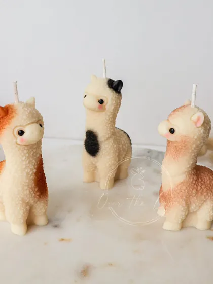 My Alpaca candles are here! These might be the cutest and most adorable candles I've ever made, and they are perfect for bringing a smile to someone's face.