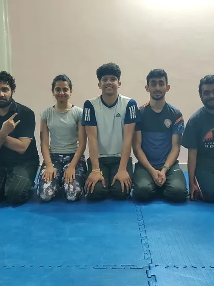 Rock and Roll! Celebrating some of our students earning their first and second stripes in BJJ. Their progress, despite recent obstacles, is truly commendable.