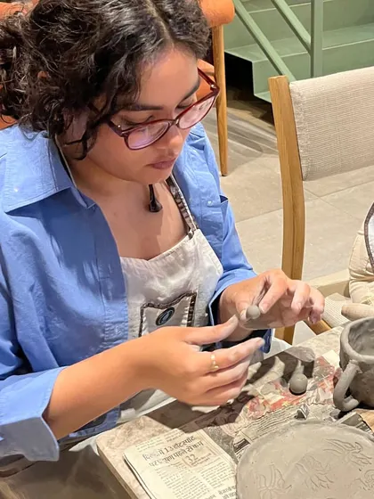 Escape the noise and enter the clay. We hosted a soulful hand-building workshop at Leo's at 621, a perfect weekend escape with slow moments and good vibes.