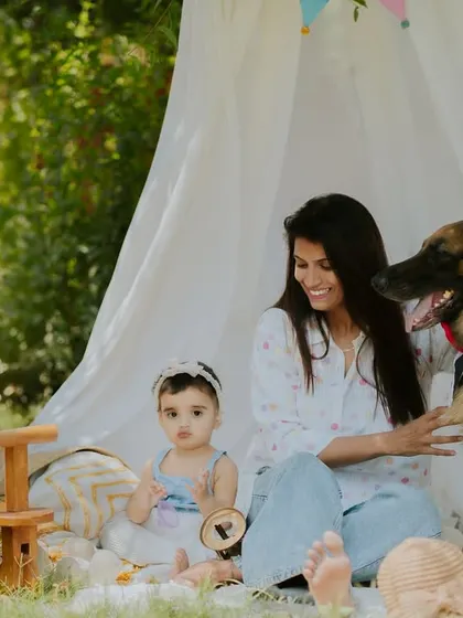 Your fur babies are family too. I always welcome pets to join our sessions, because they are a huge part of your family's story and deserve to be in the memories we create together.