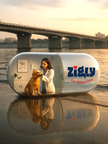 Ever wished for a perfect bubble of pet care? This creative, capsule-themed image visualizes our promise to bring a complete, self-contained ecosystem of care to the pet parents of Ahmedabad.