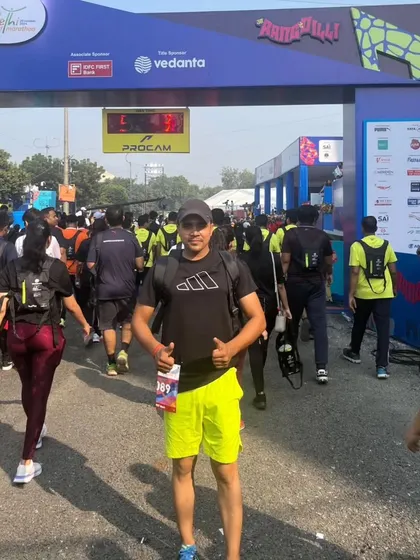 Another shot before the race starts.