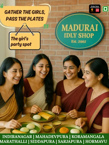 Gather the girls, pass the plates. Our restaurant is a great spot for friends to get together, share stories, and enjoy a delicious, authentic South Indian meal.