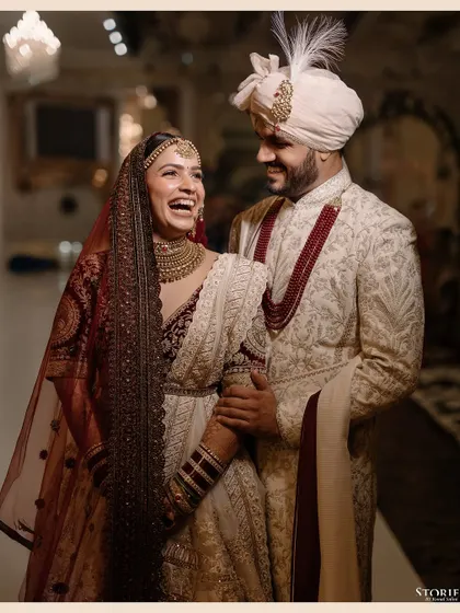 A moment of pure laughter between Niesha and Sakib, capturing the joy and comfort they share.