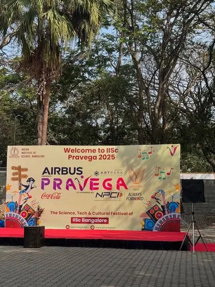 We were delighted to be invited to judge the Robolympics event at Pravega 2025, the science and tech festival of IISc Bangalore. It's inspiring to see the innovation from such an energetic group of students.