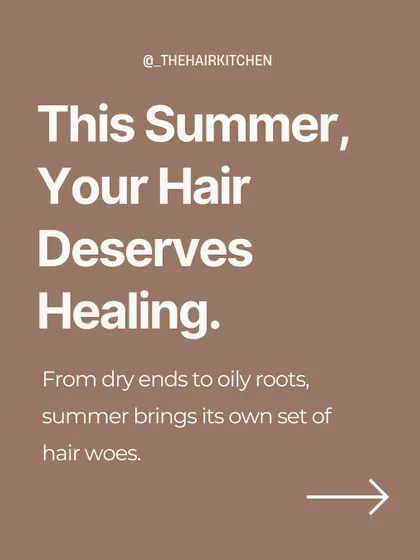 This summer, your hair deserves healing. From dry ends to oily roots, summer brings its own challenges, and I have the solutions to address them.