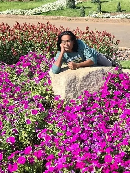 A photo series from a visit to a stunning flower park. The vibrant colors, textures, and patterns of these large-scale flower beds are a huge inspiration for my own public park designs.