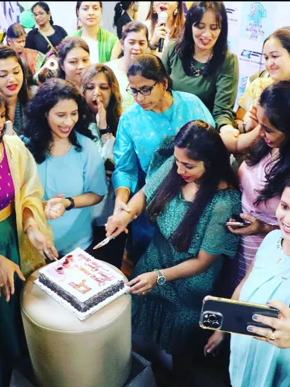 A moment of joy and celebration as we cut the cake for Women's Day, surrounded by the amazing women of our Quadz community. These are the moments that truly define our family spirit.