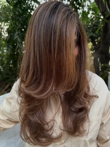 The back view of the color refresh.