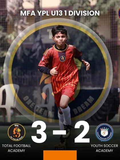 A thrilling 3-2 victory for our U13 team against Youth Soccer Academy in the MFA YPL Division 1.