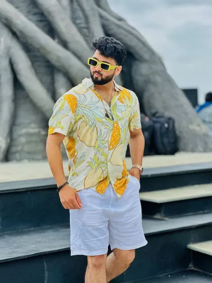 Another shot of my summer party look.