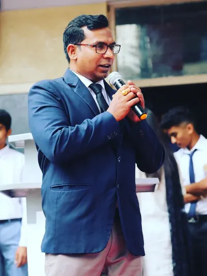Speaking to the participants and their families is a key part of every event. It's my chance to motivate the students and thank the community for their support.