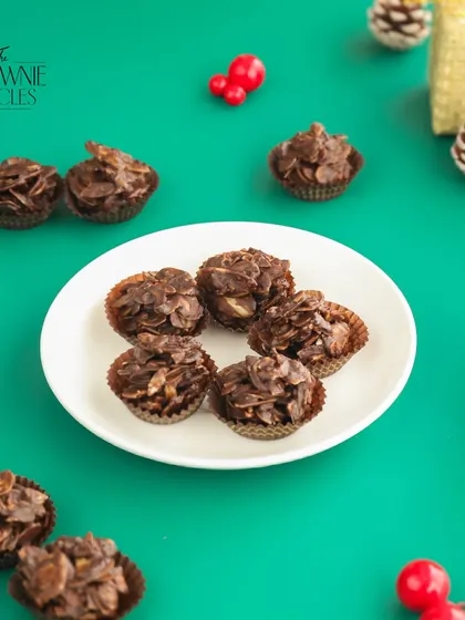 Our Almond Rocks are a simple, crunchy delight. We mix roasted almonds with melted chocolate and drop them in clusters to set. A great addition to any gift box.