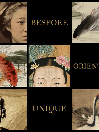 Another mood board for the Shanghigh restaurant project, focusing on unique and bespoke oriental elements. Koi fish, cranes, and classic portraits were all part of the visual language developed for the space.