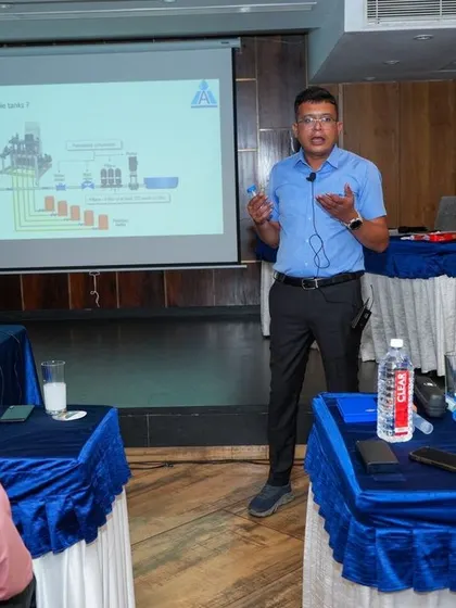 A joint presentation on irrigation and fertigation automation at the IAI event.