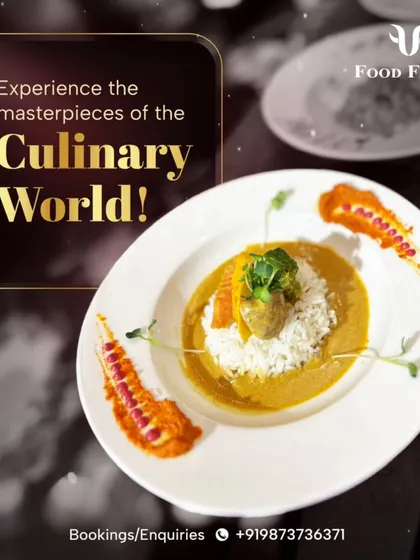 Another masterpiece from my culinary world. This is an elegantly plated Thai curry with rice, showcasing the rich colors and delicate balance of authentic Thai cuisine.