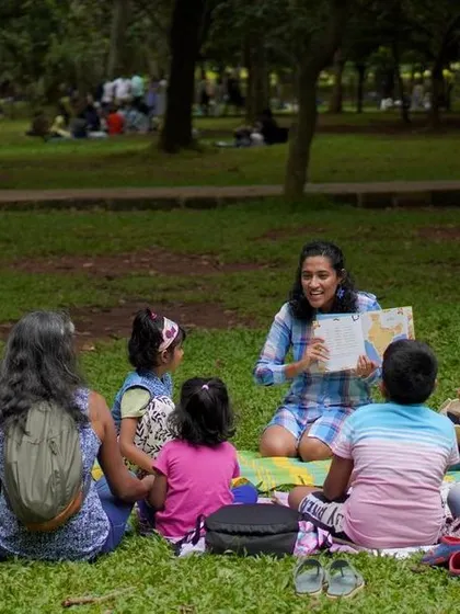An extensive series from our 'Delectable Delight July' session, reading 'My Grandmother Can't Cook'. These photos beautifully capture the community, the engagement, and the pure fun of our gatherings.