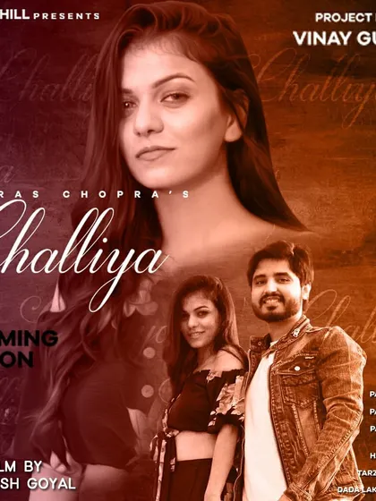 The official poster for the Haryanvi song 'Challiya'. This project involved creating a range of looks, from denim jackets to more traditional pieces, to fit the narrative of the music video.