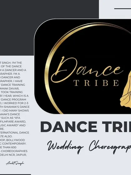 A little bit about me and my journey. With training from Shiamak Davar and experience from over 600 weddings, I'm here to make you dance.