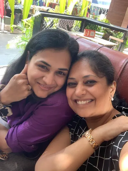 A happy selfie after a successful shopping day! It's so rewarding to help someone build a wardrobe that truly reflects their personality and lifestyle.