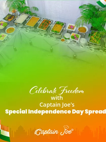 Celebrate freedom with a special Independence Day spread. I create patriotic-themed menus, including tri-color dishes, that add a special touch to your community or corporate event on this important national day.